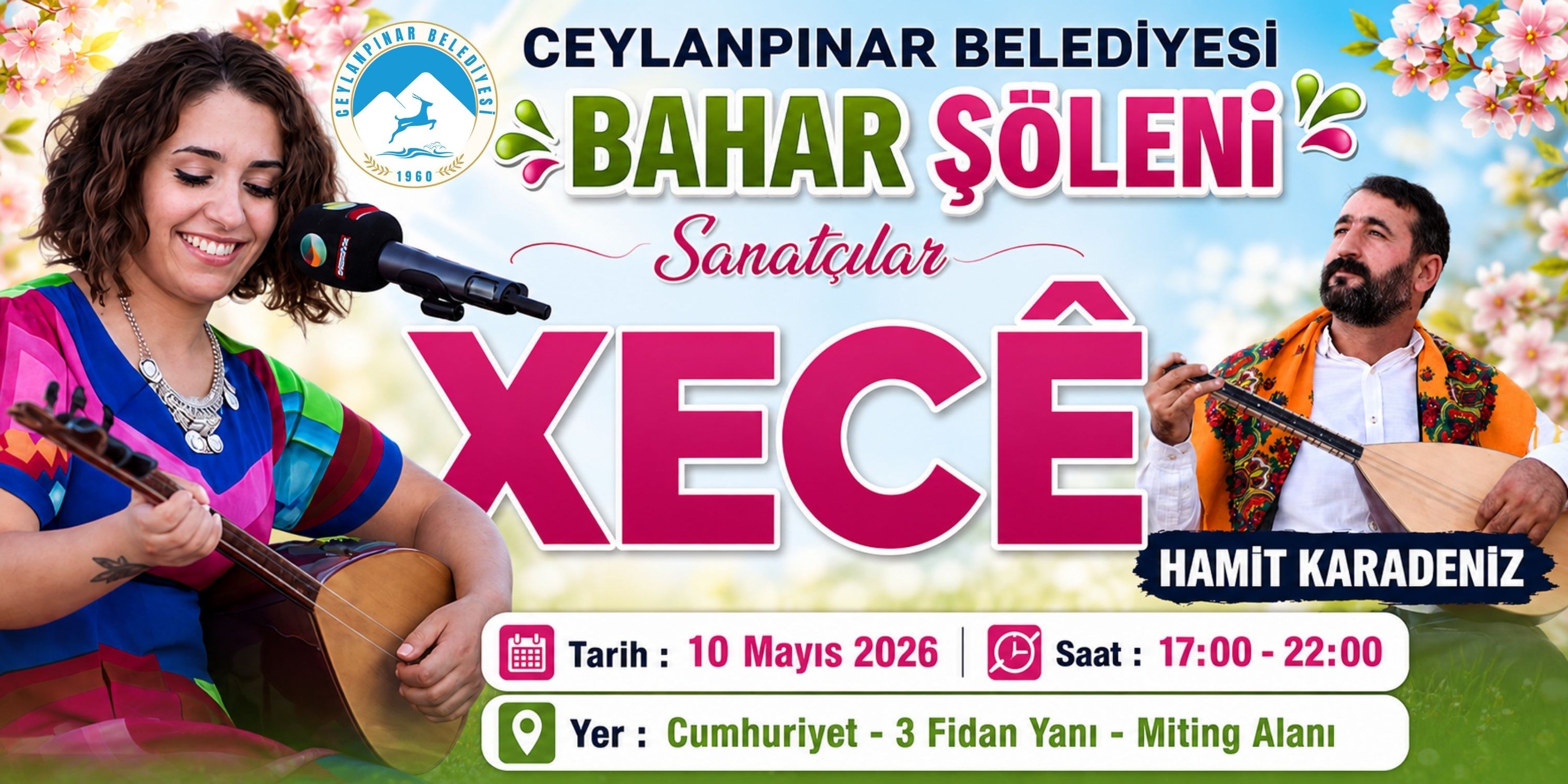 Ceylanpınar Belediyesi Bahar Şöleni